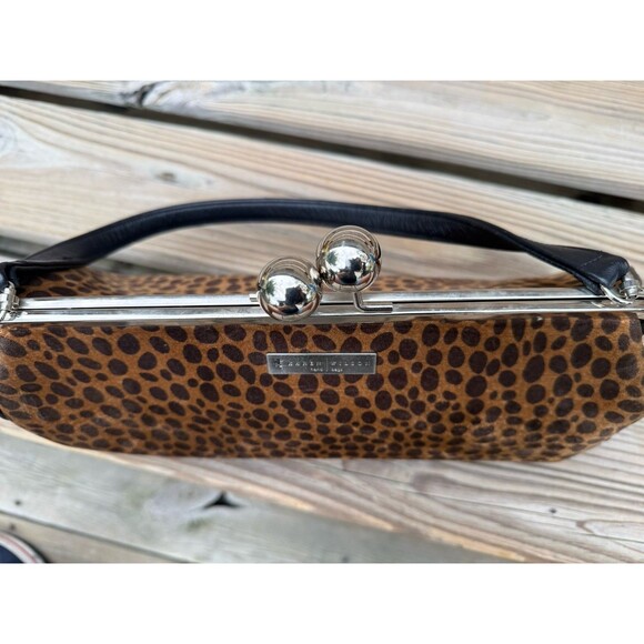 Karen Wilson Handbag Animal Print Excellent Condition MSRP $240 Urban Safari - Picture 4 of 15